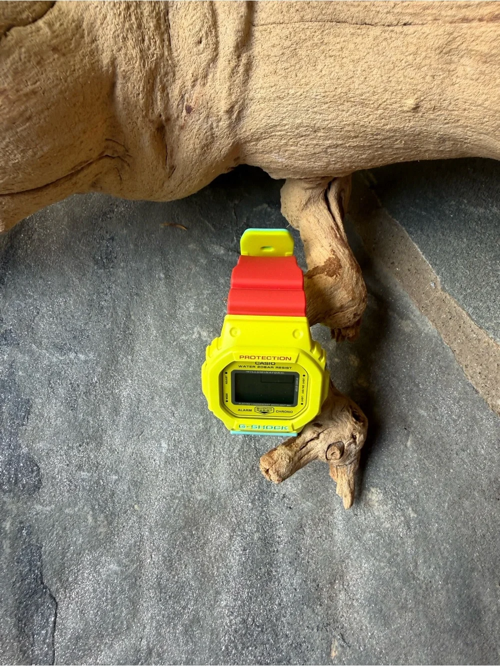 New🌟 Casio G-Shock Dw-5600cma-9dr Adventure Ready - Bold Yellow & Multi-Color